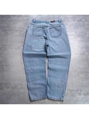 Y2K L.L.Bean blue 00s denim straight jeans